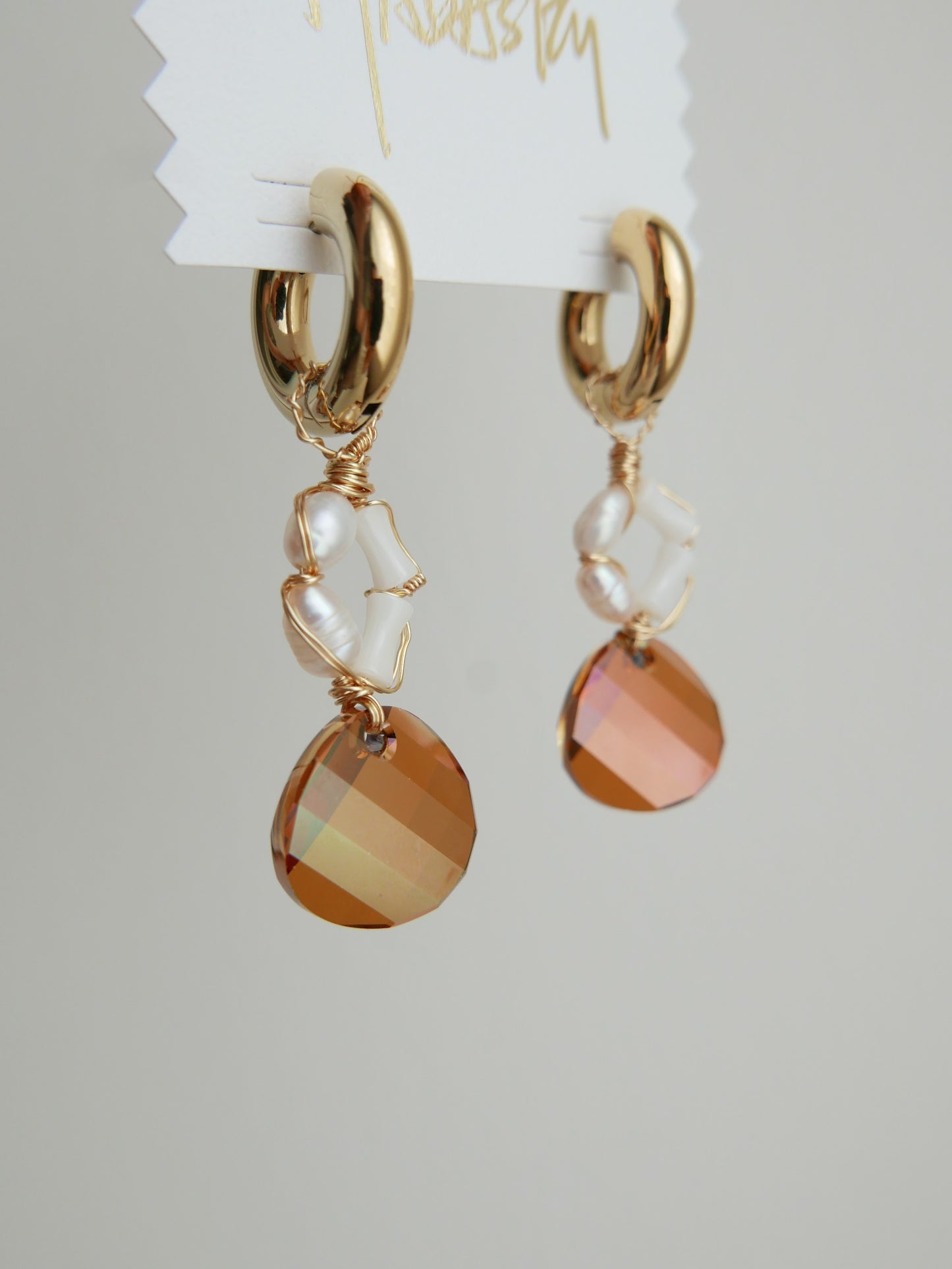 Earthen Pearls Earrings