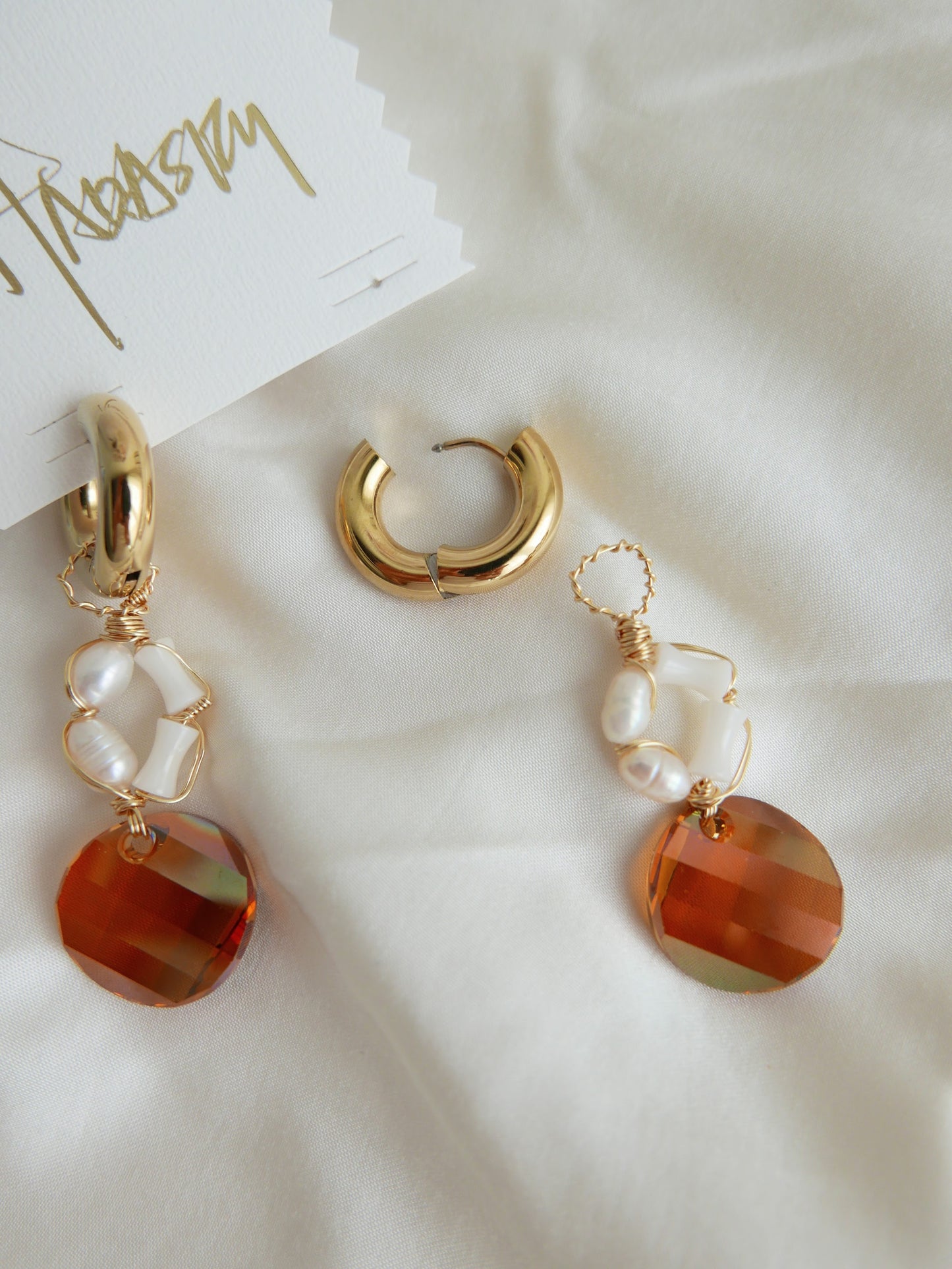 Earthen Pearls Earrings