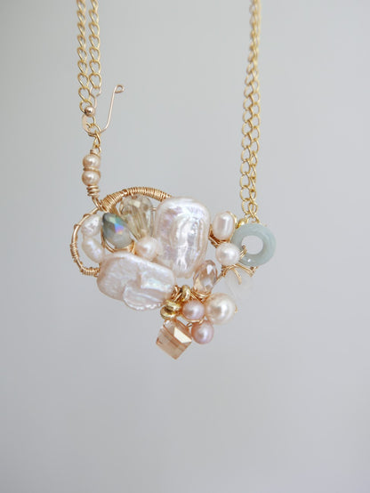 Unearthed and Found - Jade Pearls Multiway Necklace