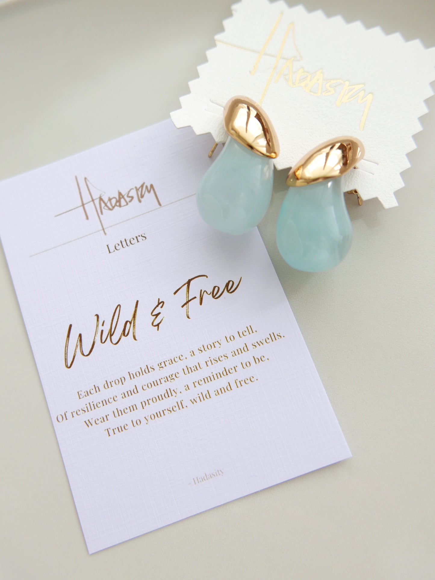 Wild & Free (Blue) Earrings