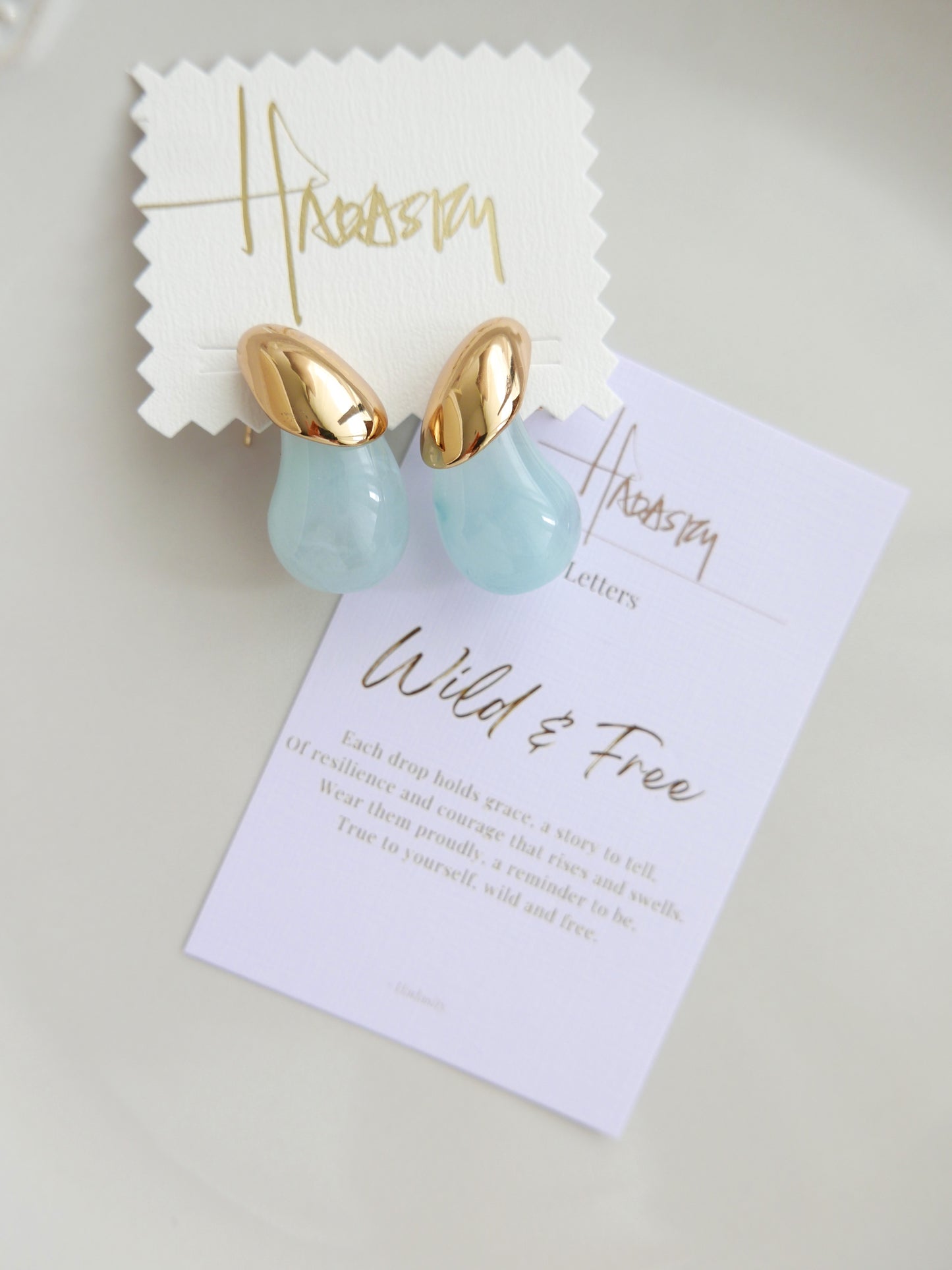 Wild & Free (Blue) Earrings