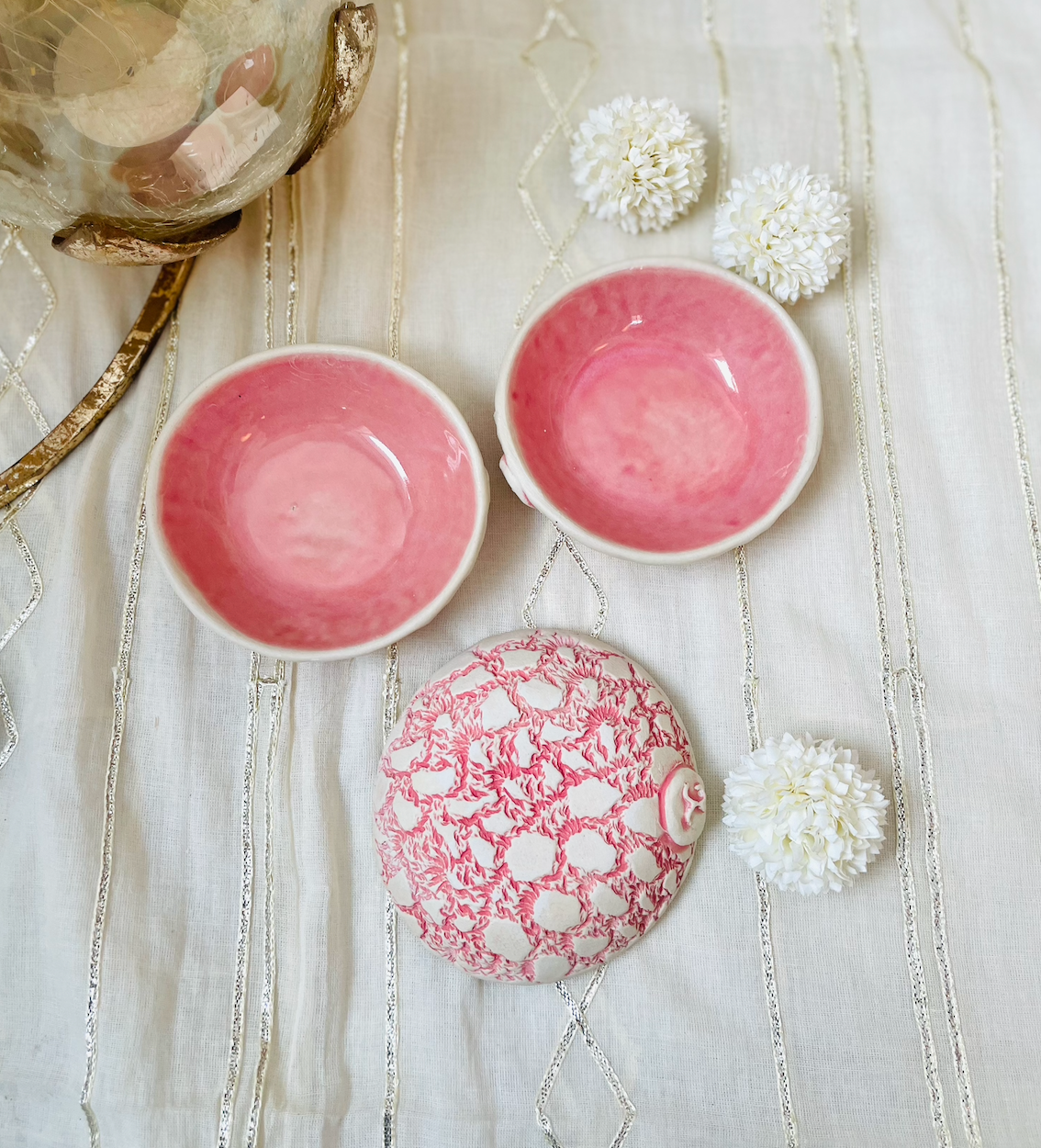 Ceramics By Jas | Dip Bowls - Doily