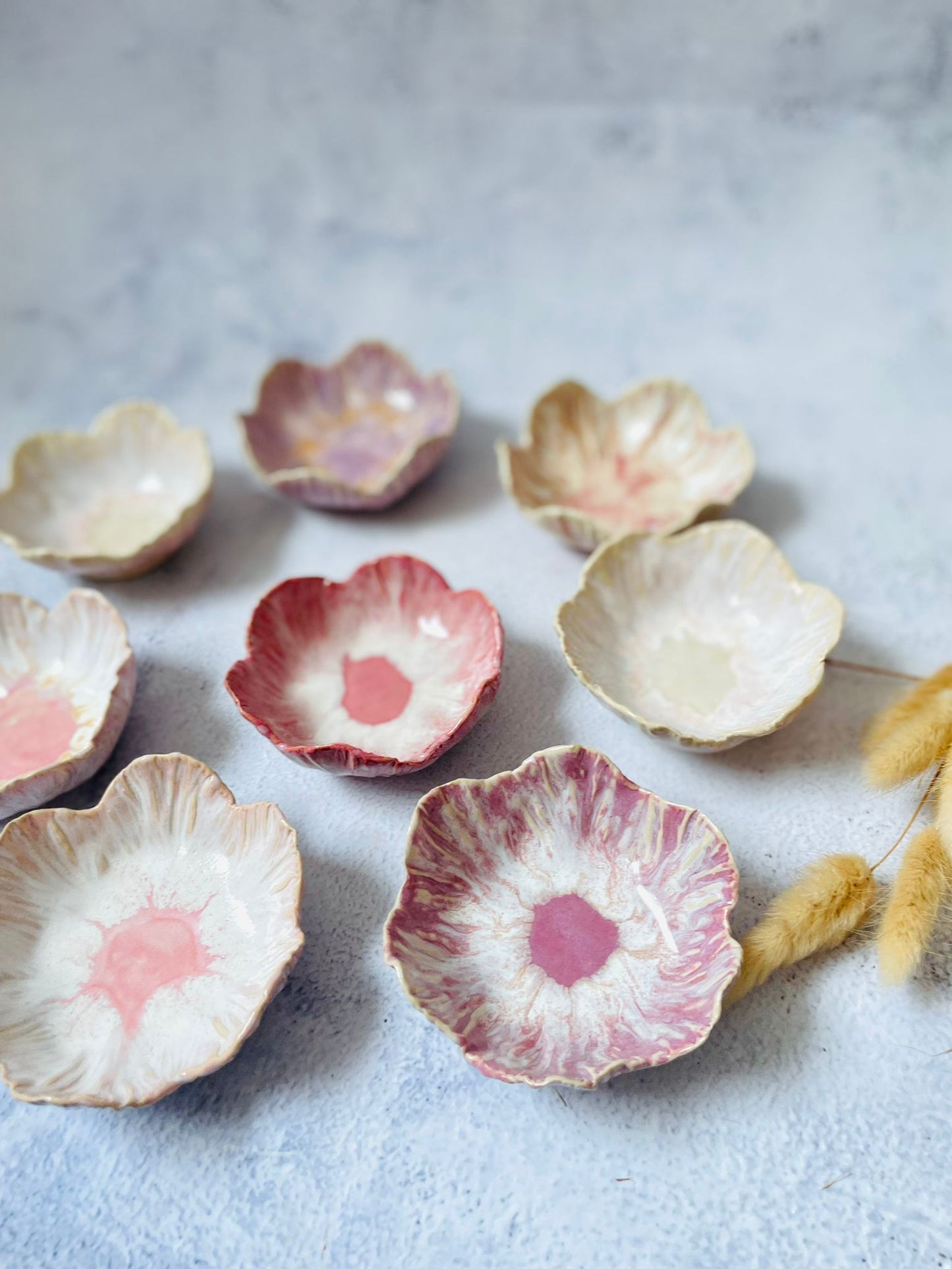 Ceramics by Jas | Flower Trinket Bowl