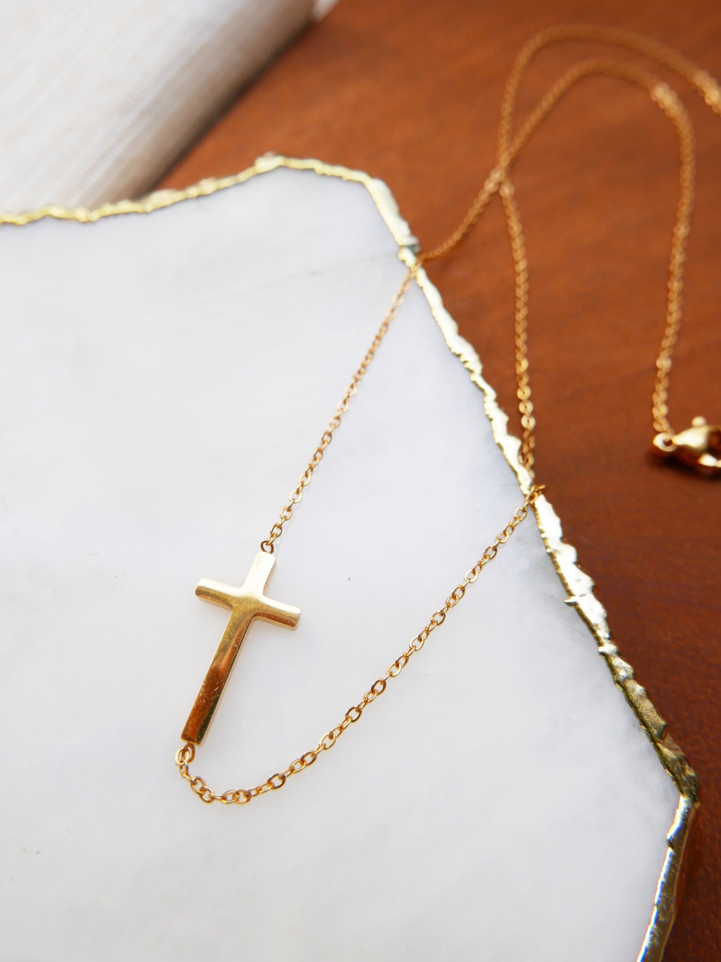 Daily Cross Necklace